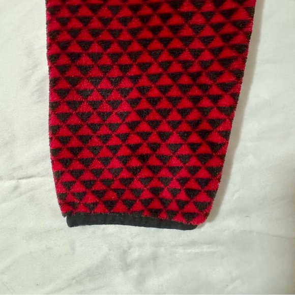 Southern Marsh Small Red Black Fleece Pullover Soft Warm Winter Sweater 1/4 zip - Picture 5 of 13